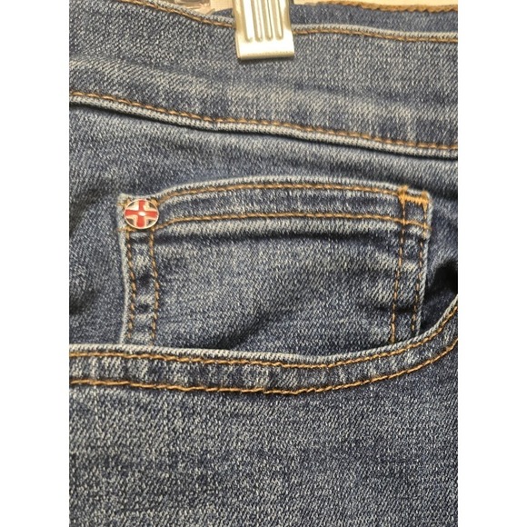 Hudson Womens Jolene Wide Leg Jeans Size 30 x 32 Inseam - Picture 7 of 11